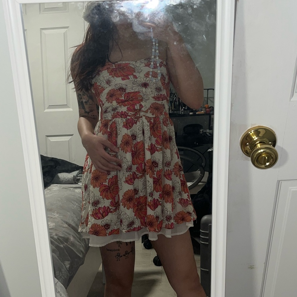 Floral sun dress